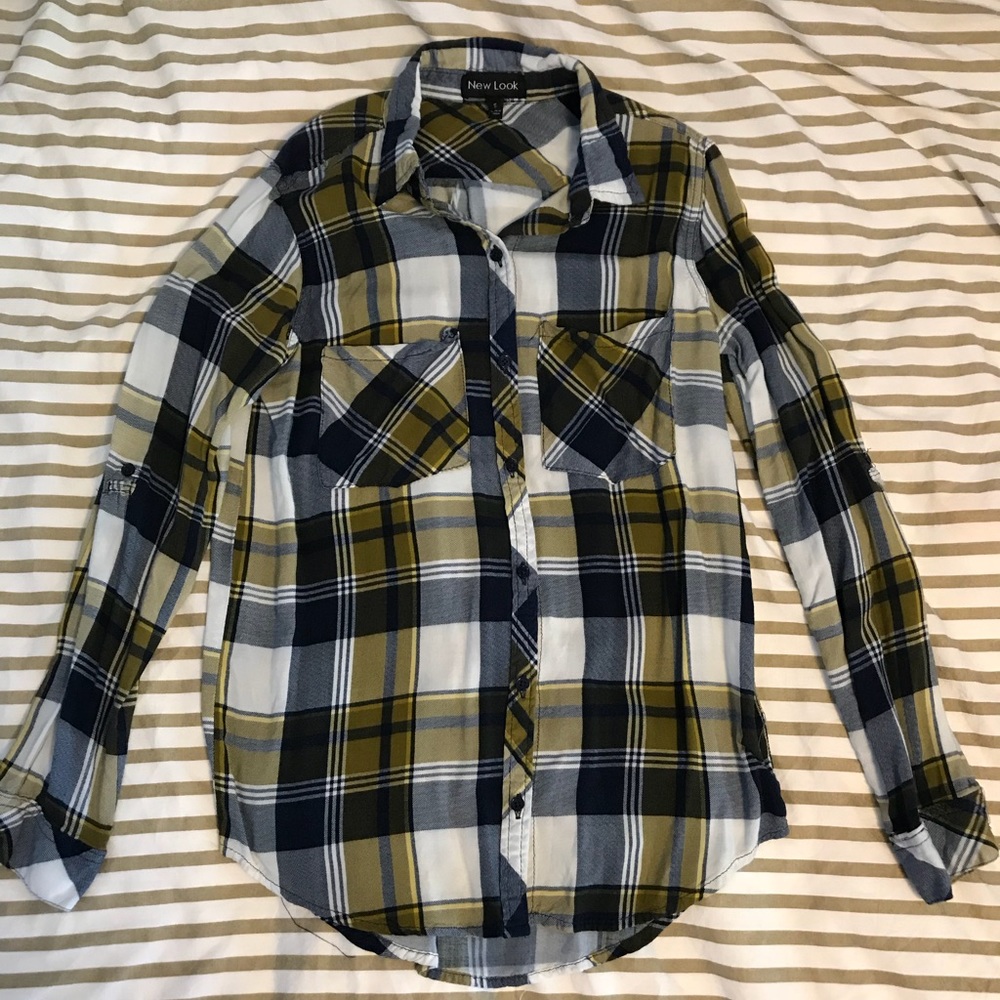 Black and yellow flannel